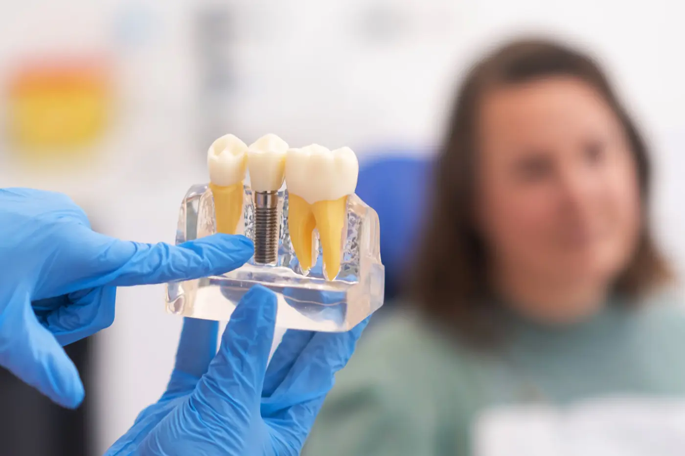 Advanced dental implant procedure at Brazos River Dental in Mineral Wells, TX