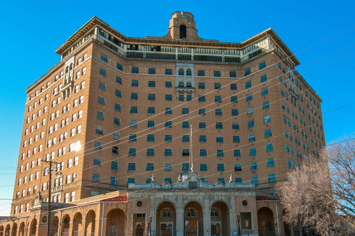 Historic Baker Hotel in Mineral Wells, Texas